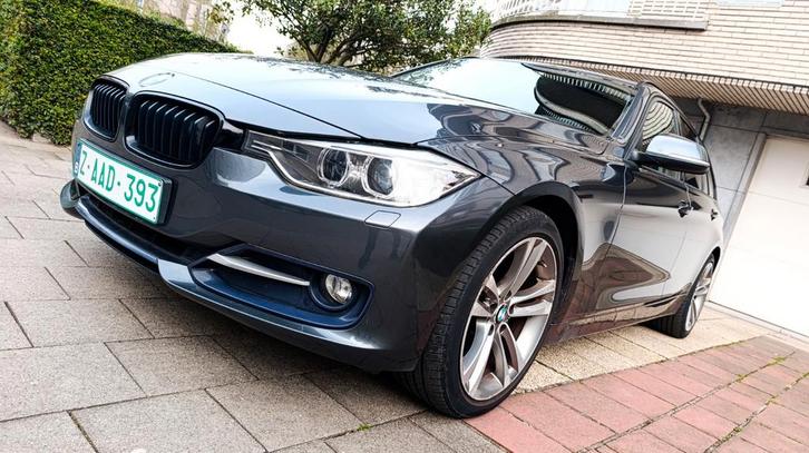 BMW 316 1.6 EssenceBrk Manuel Cuir Clim GPS E6b2015 172000kM, Autos, BMW, Entreprise, ABS, Airbags, Air conditionné, Alarme, Bluetooth