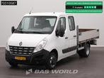 Renault Master 145PK Dubbel Cabine Open Laadbak Dubbellucht, Auto's, Bestelwagens en Lichte vracht, Euro 5, Gebruikt, 145 pk, 4 cilinders