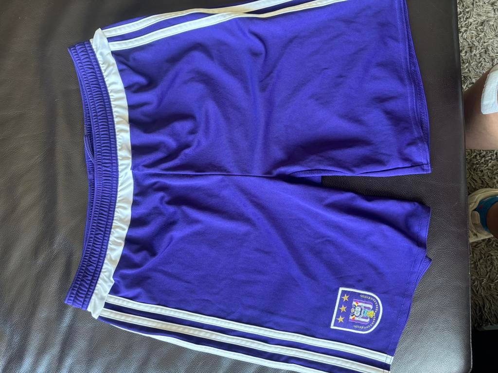 Voetbalshort Anderlecht - maat 164, Ophalen of Verzenden