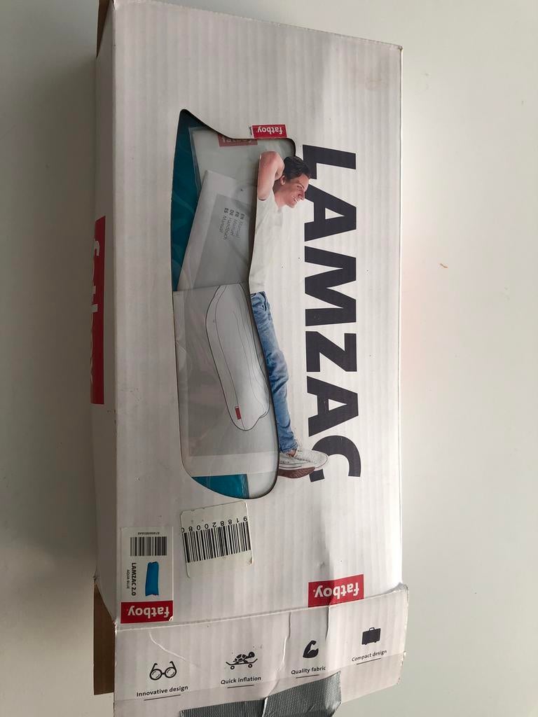 Fatboy Lamzac 2.0 blauw, Ophalen, Zo goed als nieuw