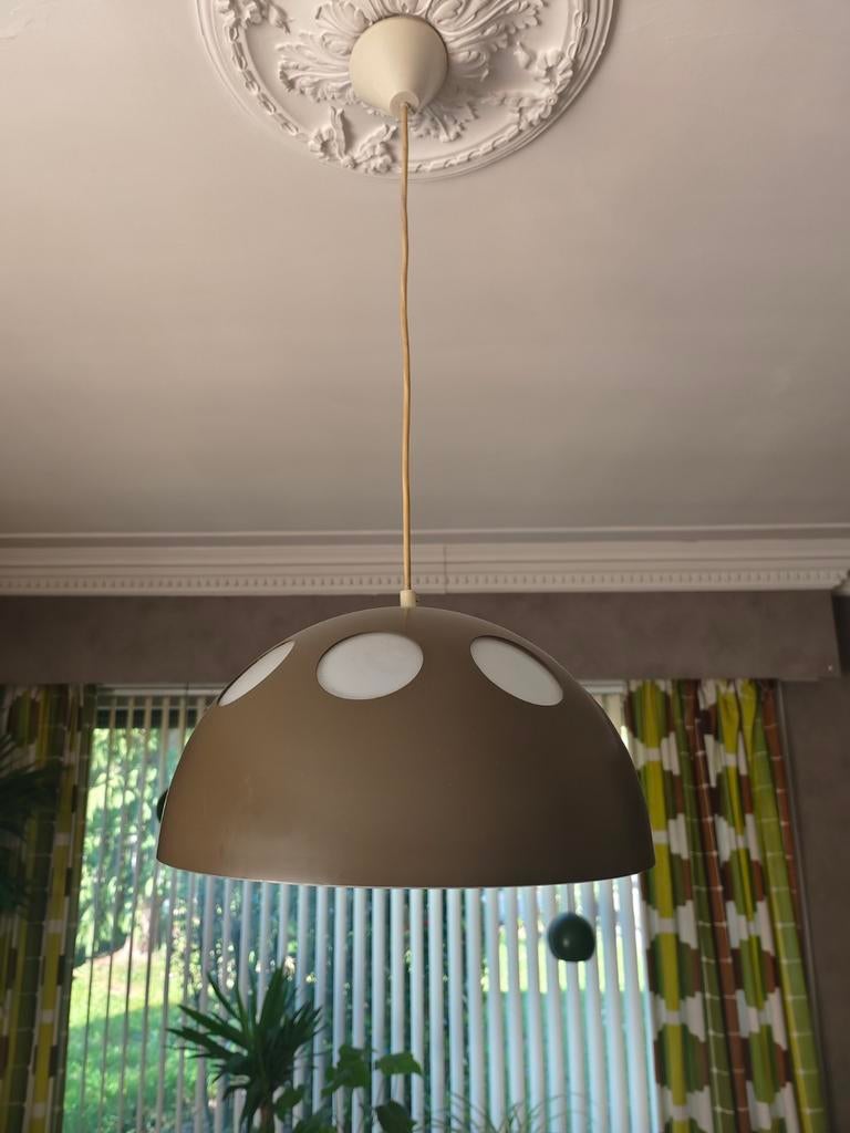 Lampe suspendue vintage RAAK Amsterdam « El Duomo » modèle B, Collections, Rétro, Enlèvement
