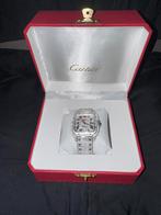 Cartier moissanite horloge, Ophalen of Verzenden, Zo goed als nieuw