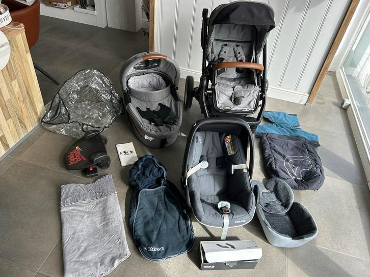Maxi cosi pro isize, mutsy kinderwagen en reiswieg, Kinderen en Baby's, Kinderwagens en Combinaties, Zo goed als nieuw, Kinderwagen