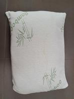 2 hoofdkussens, Huis en Inrichting, Slaapkamer | Beddengoed, Ophalen, Zo goed als nieuw, Wit, Kussen