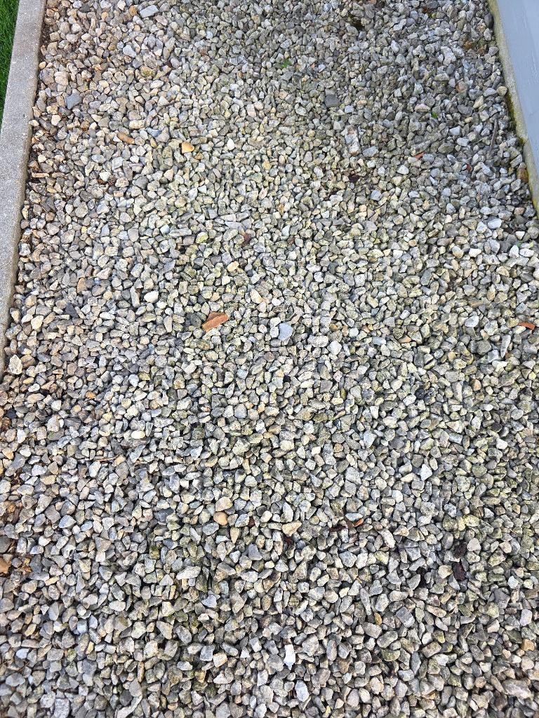 Grindsteentjes, Jardin & Terrasse, Pavé & Dalles, Gravier, Enlèvement, Utilisé, 5 à 10 m²