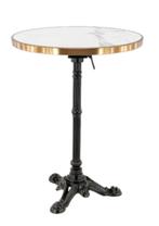 Franse bistro tafels rond 60cm INKLAPBAAR horeca actie, Ophalen of Verzenden, Nieuw, Rond, Metaal