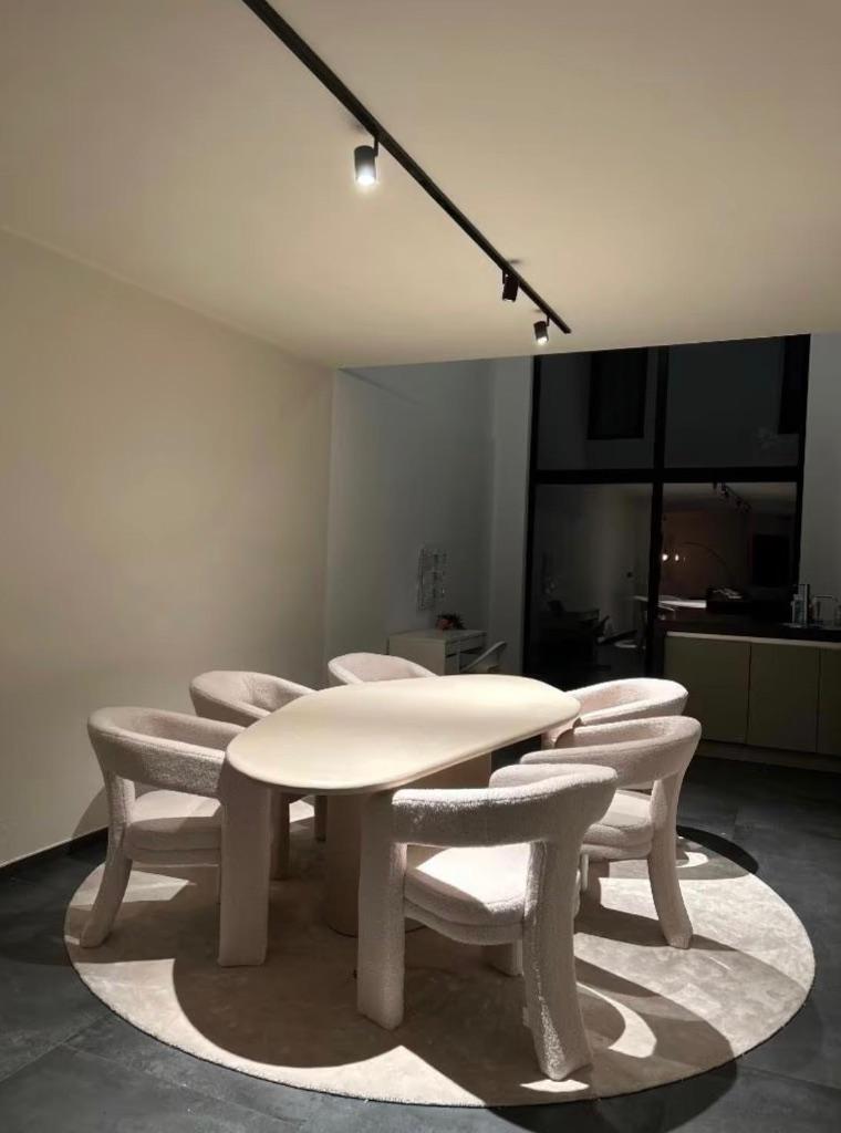 Dome deco eetkamerstoelen APEX, Ophalen, Zo goed als nieuw, Wit, Vijf, Zes of meer stoelen