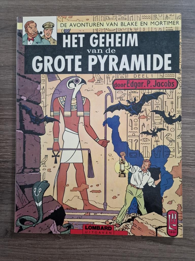 Strips. Blake en mortimer. Strip. De u straal, Gelezen, Edgar P. Jacobs, Ophalen of Verzenden, Meerdere stripboeken