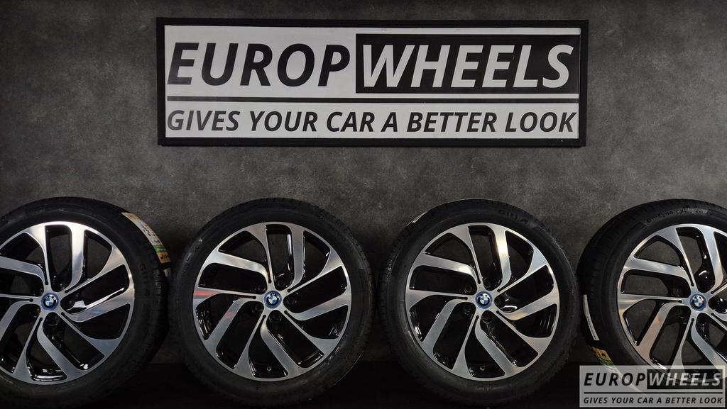 19 inch BMW I3 velgen zomerbanden TPMS sensoren styling 428, Autos : Pièces & Accessoires, Pneus & Jantes, Pneus et Jantes, 155 mm