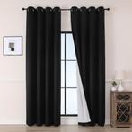 Liquidation totale ! 100 rideaux chambre et salle de bain, Neuf, Verduistering, 100 à 150 cm, Crème