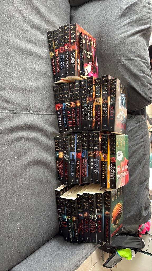 Boeken Pieter Aspa, Ophalen, Zo goed als nieuw