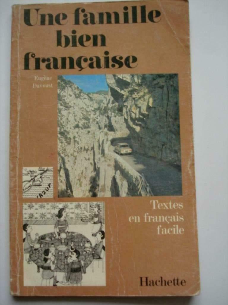 7. Eugene Davoust Une famille bien française 1988 facile, Livres, Livres scolaires, Utilisé, Français, Secondaire, Envoi