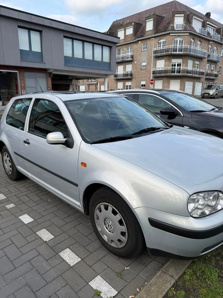 Volkswagen Golf IV, Auto's, Voorwielaandrijving, Stof, Zwart, Handgeschakeld
