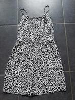 zwart-wit kleed met fijne bandjes, Enlèvement ou Envoi, Porté, Taille 38/40 (M), Blanc