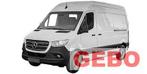 Mercedes sprinter w907  2018+ voorkop voor kop motorkap bump, Auto-onderdelen, -, Voor, Nieuw, Ophalen of Verzenden