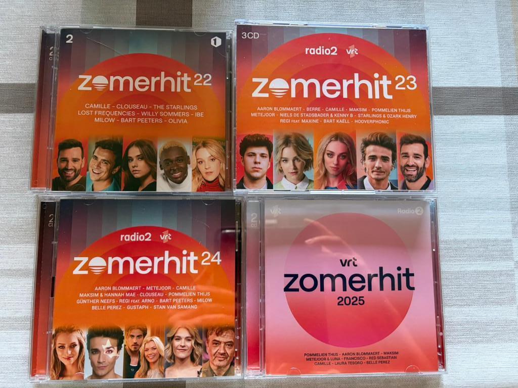 Lot Zomerhit cds, Cd's en Dvd's, Cd's | Verzamelalbums, Ophalen of Verzenden, Zo goed als nieuw, Pop
