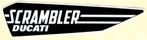 Ducati Scrambler rechts sticker #3, Motoren, Verzenden