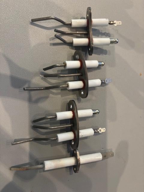 4 blocs d'électrodes pour brûleurs à gaz, Bricolage & Construction, Chauffage & Radiateurs, Enlèvement ou Envoi, Neuf