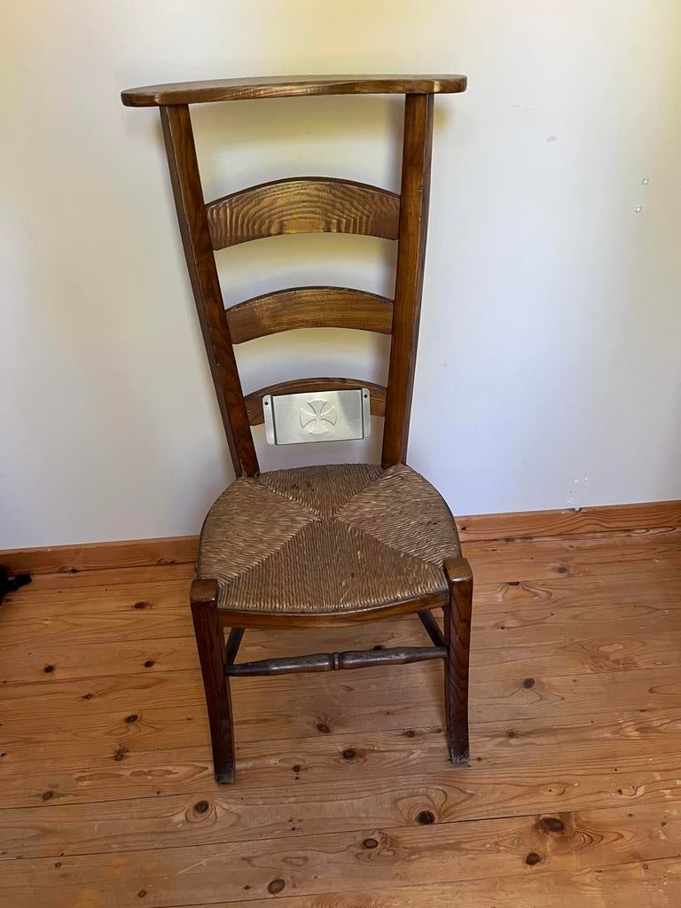 Chaise d'église ancienne, Antiquités & Art, Enlèvement