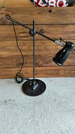 Ancienne lampe industrielle en émail, Maison & Meubles, Enlèvement, Métal