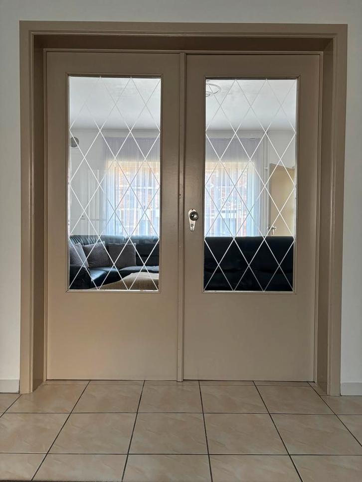 Deuren met glas en zonder glas, Doe-het-zelf en Bouw, Raamkozijnen en Schuifdeuren, Gebruikt, Ophalen