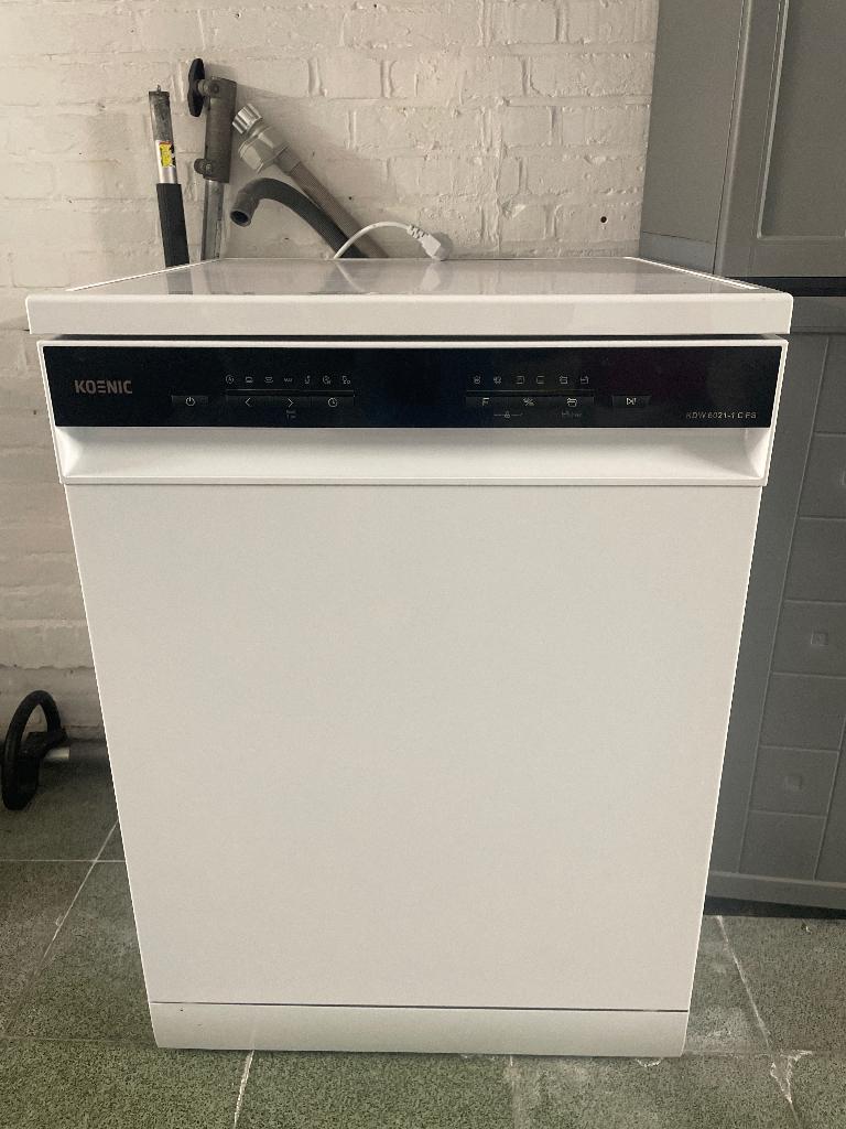 Vaatwasmachine koenic, Elektronische apparatuur, Vaatwasmachines, Ophalen, Gebruikt, 85 tot 90 cm, Eco programma