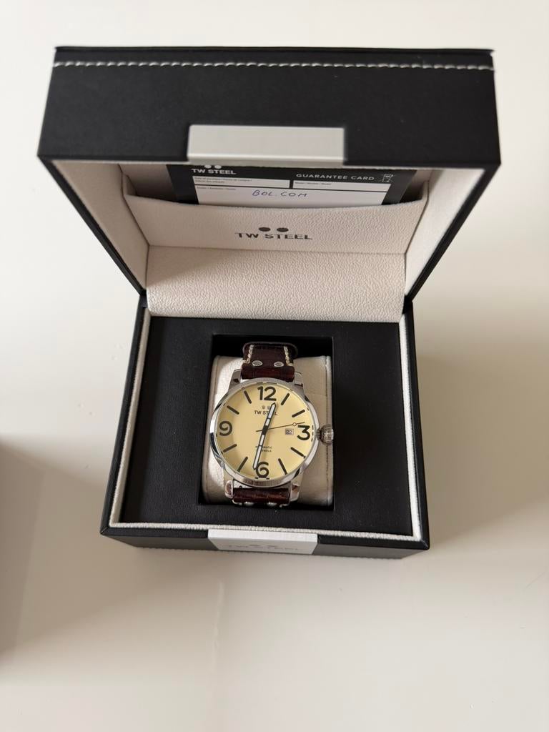 Tw steel  ms26 -maverick 48 mm, Ophalen, Zo goed als nieuw, Breitling