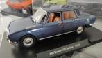 Alfa Romeo 1750 blauw 1968 1:24 in vitrinedoosje, Hobby en Vrije tijd, Ophalen of Verzenden