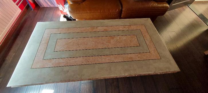 Table de salon (style marbrée), Maison & Meubles, Tables | Tables de salon, Utilisé, Moins de 50 cm, 50 à 100 cm, 100 à 150 cm