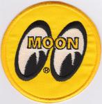 Moon Mooneyes stoffen opstrijk patch embleem #1, Verzenden, Nieuw