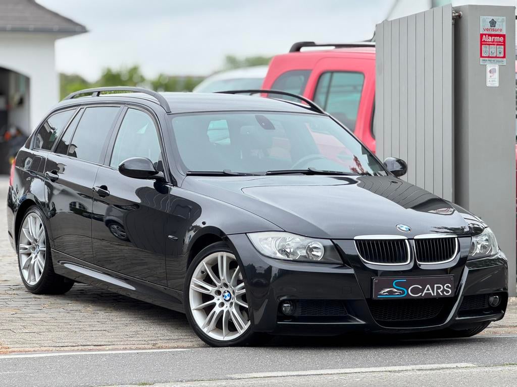 Bmw 318i Break ** M pakket ** 120.000 km ** Garantie 12M **, Achterwielaandrijving, 1995 cc, Alcantara, Zwart