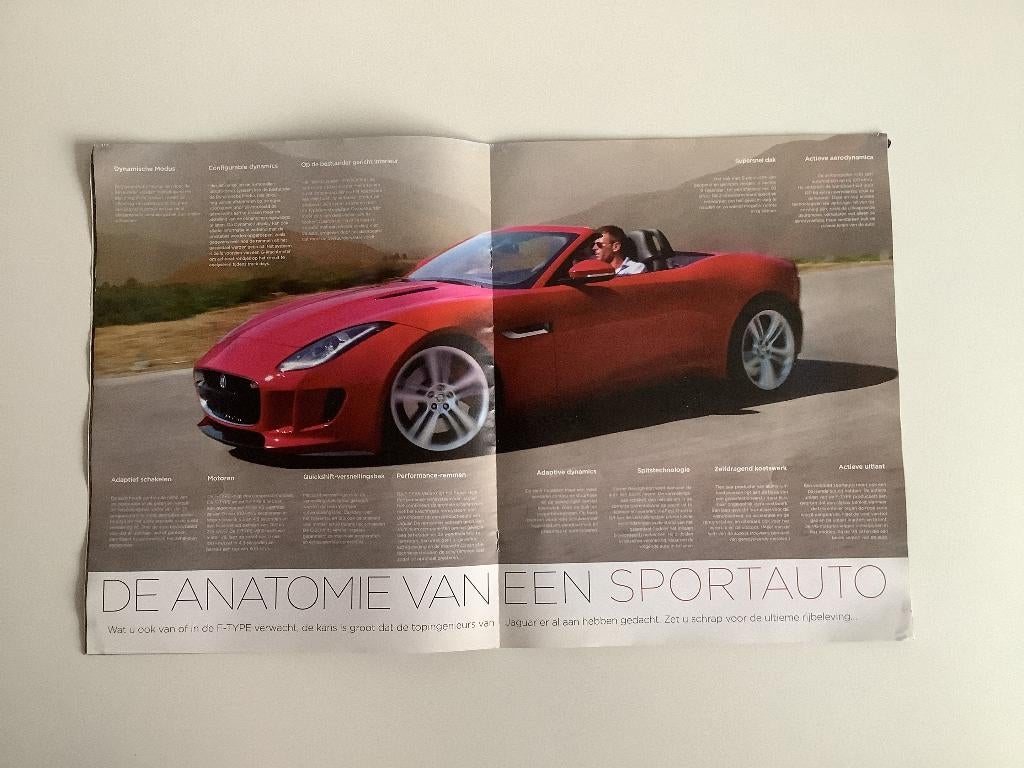 Jaguar F-Type brochure, Ophalen of Verzenden, Overige merken