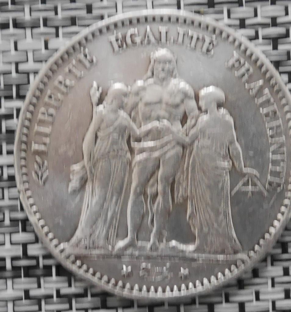 Frankrijk 5 Francs 1875 A, Ophalen of Verzenden, Frankrijk, Losse munt, Zilver