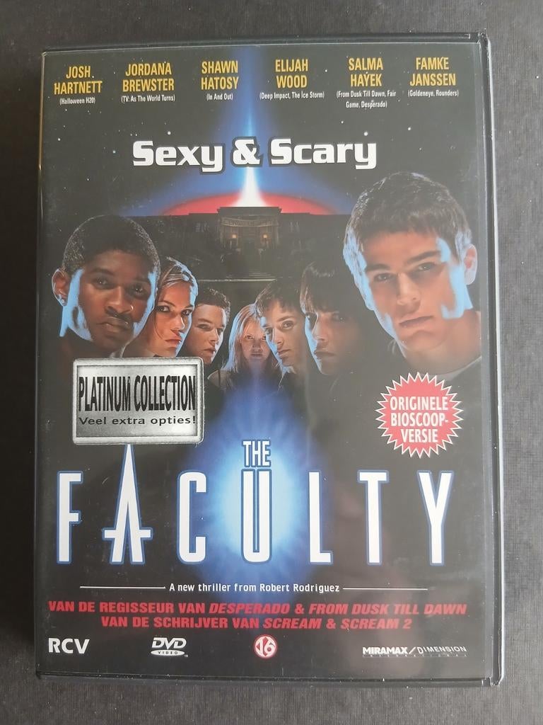 The Faculty (1998) Elijah Wood, Salma Hayek, Famke Janssen, Vanaf 16 jaar, Ophalen of Verzenden, Zo goed als nieuw