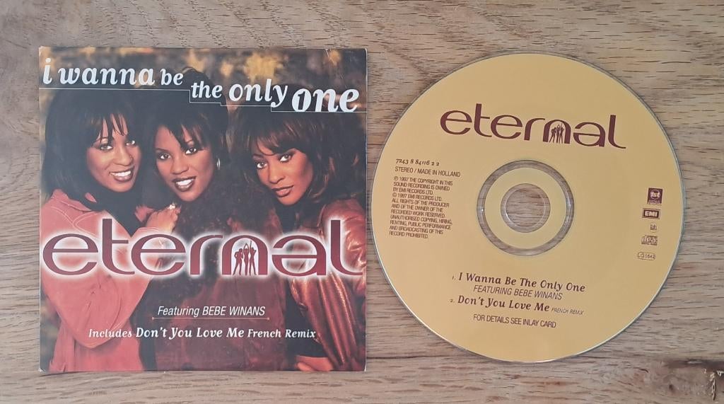 Eternal feat. BEBE WINANS - I Wanna Be The Only One, CD & DVD, CD Singles, Utilisé, Pop, 1 single, Enlèvement ou Envoi