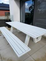 Picknicktafel Tuintafel, Enlèvement, Utilisé, Rectangulaire, Aluminium