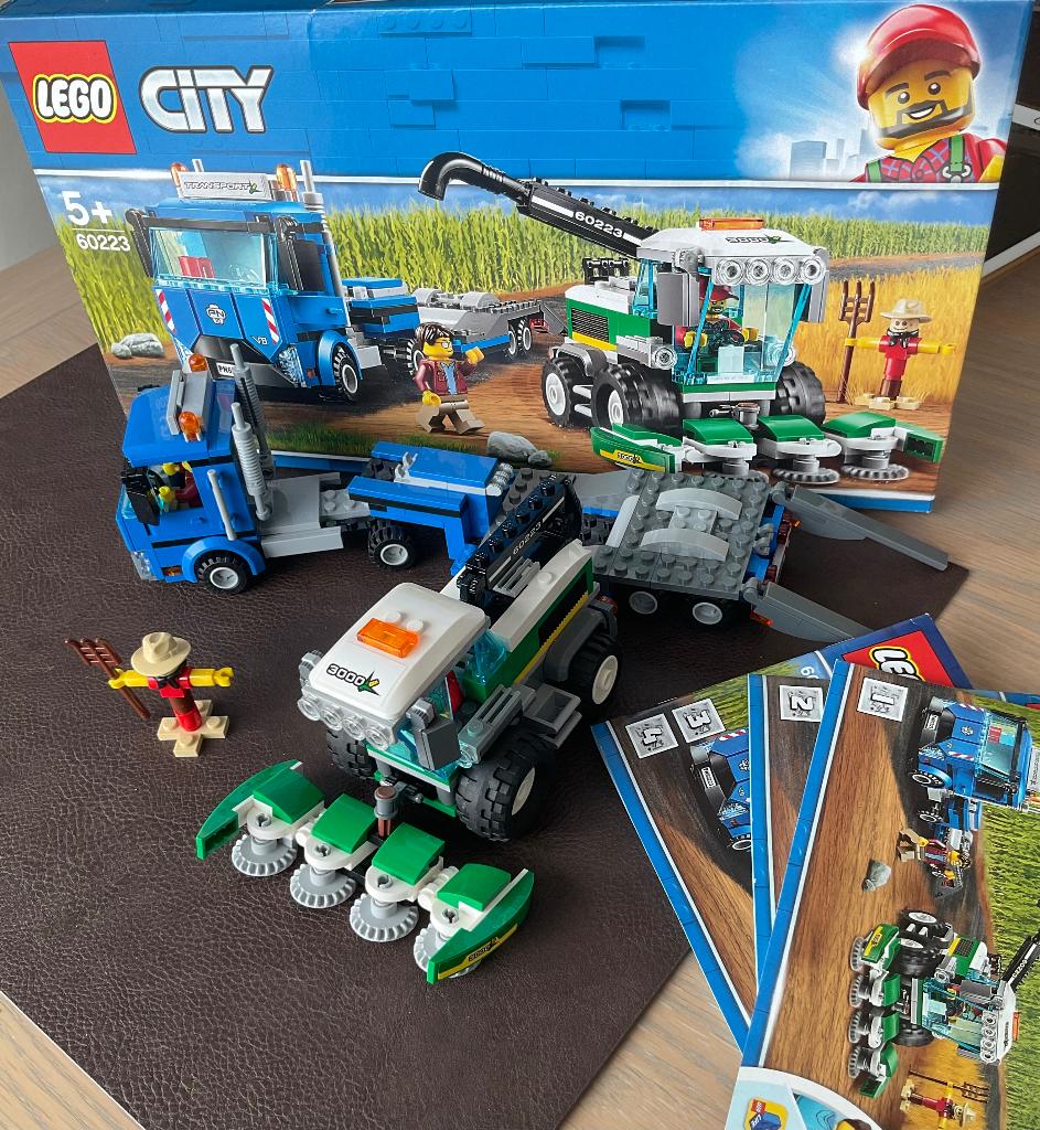 Lego City 60223 Maaidorser, compleet, onbespeeld, Ophalen of Verzenden, Zo goed als nieuw, Complete set, Lego