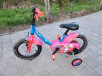 Btwin 14 inch fiets, Fietsen en Brommers, Fietsen | Kinderfietsjes, Ophalen, Zijwieltjes, Gebruikt, B’twin