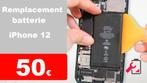 Remplacement batterie iPhone 12 pas cher à Bruxelles 50€, Télécoms, Enlèvement, Samsung