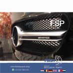 W117 CLA45 FACELIFT AMG VOORBUMPER ZWART COMPLEET + AMG GRIL, Utilisé, -, Avant, -