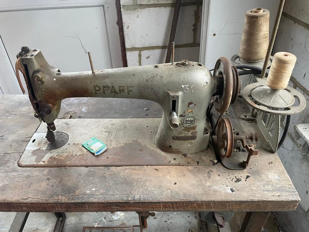 pfaff, Ophalen, Naaimachine, Industrieel, Gebruikt