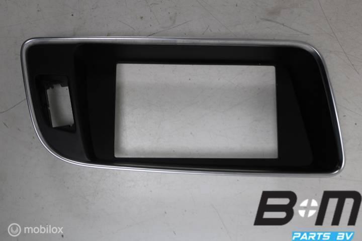 Omranding van MMI scherm Audi Q5 8R 8R1857186P, Auto-onderdelen, Dashboard en Schakelaars, Gebruikt