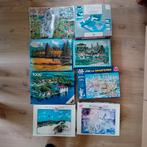 7 Puzzles (complets) + tapis de rangement, Enlèvement ou Envoi, Utilisé