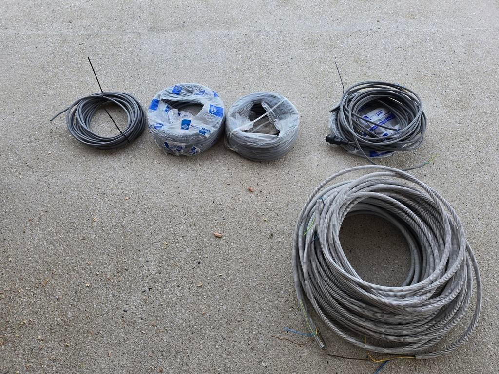 Overschot kabels wegens gebruik xgb, Ophalen