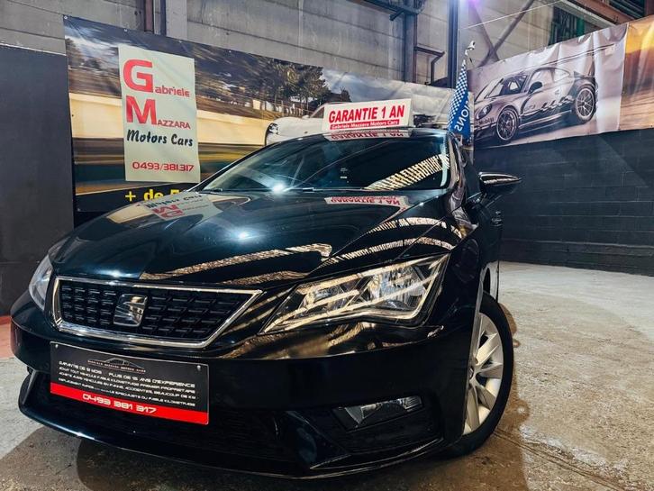Seat Leon 1.6TDI GPS CarPlay LED J.A, Autos, Seat, Entreprise, Achat, Leon, ABS, Airbags, Air conditionné, Apple Carplay, Bluetooth