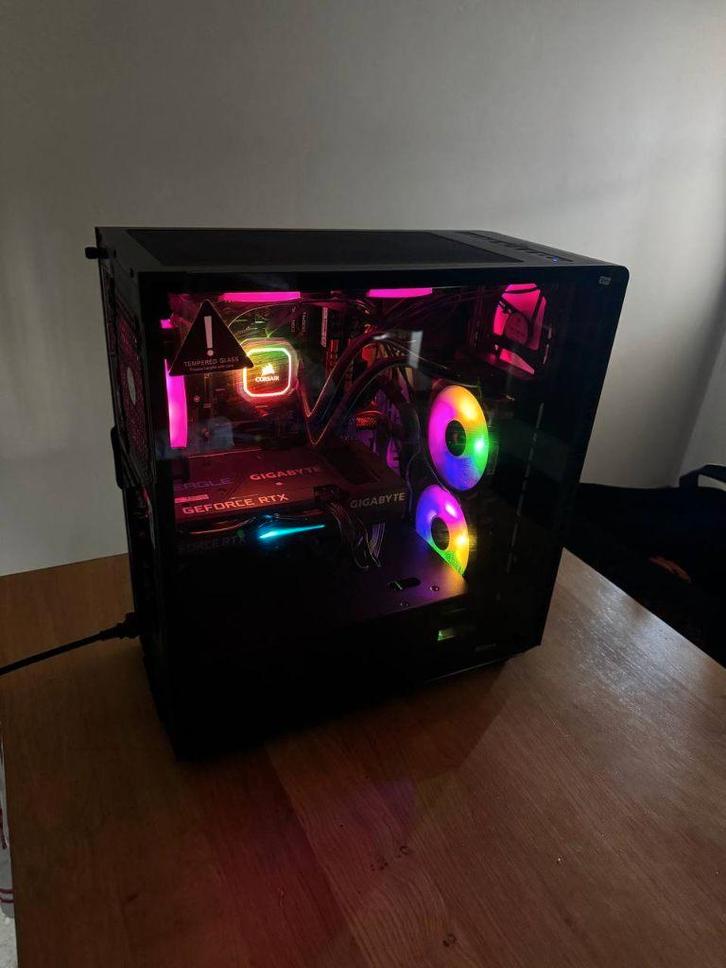 Pc Gamer - Rtx 3060Ti - Ryzen 7 3700x - Ssd(500gb) +Hdd(2Tb), Informatique & Logiciels, Ordinateurs de bureau, Utilisé, HDD, SSD