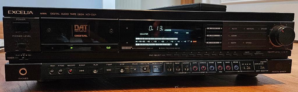 Aiwa EXCELIA DAT XD-001: Révisé, parfait état, TV, Hi-fi & Vidéo, Enlèvement ou Envoi