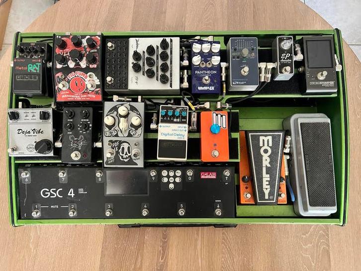 Pedalboard, zelf gemaakt, Muziek en Instrumenten, Ophalen, Gebruikt