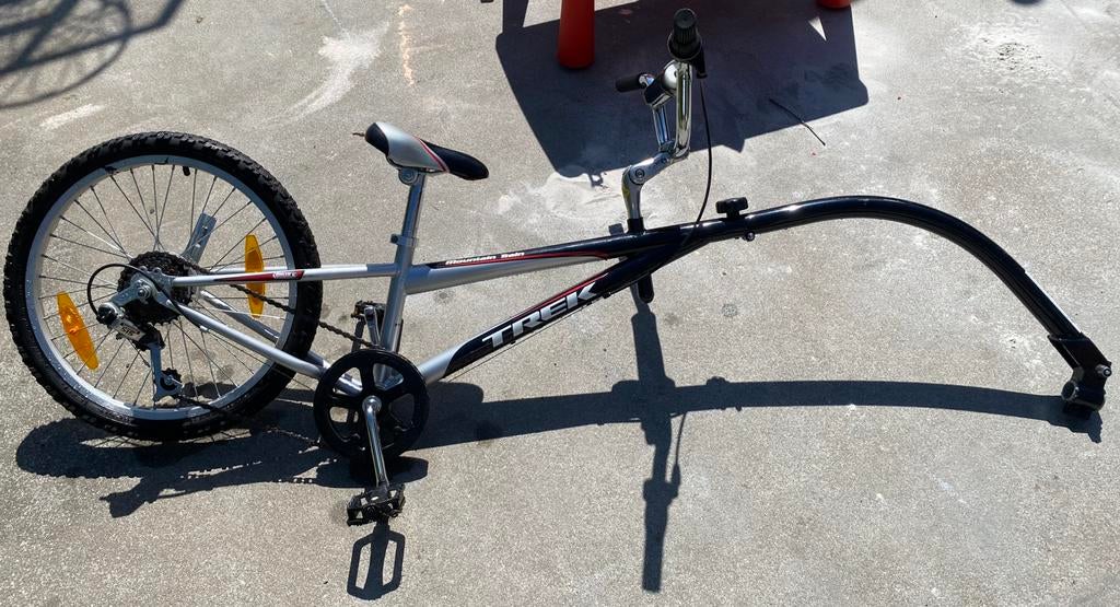 Aanhangfiets Trek, Fietsen en Brommers, Fietsaccessoires | Aanhangwagens en Karren, Ophalen, Zo goed als nieuw, Aanhangfiets