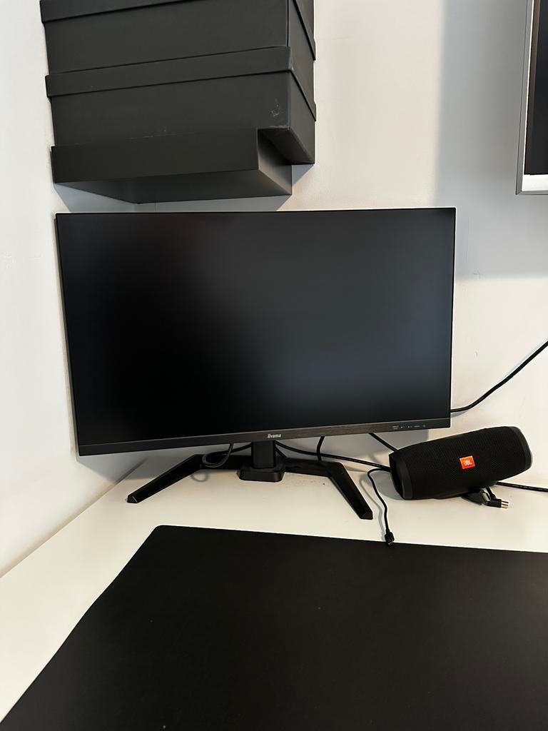 iiyama GB2745HSU-B1 27” Gaming Monitor, Computers en Software, HD, IPS, Zo goed als nieuw, In hoogte verstelbaar